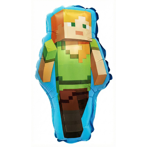 בלון מיילר מיינקראפט 44x72cm