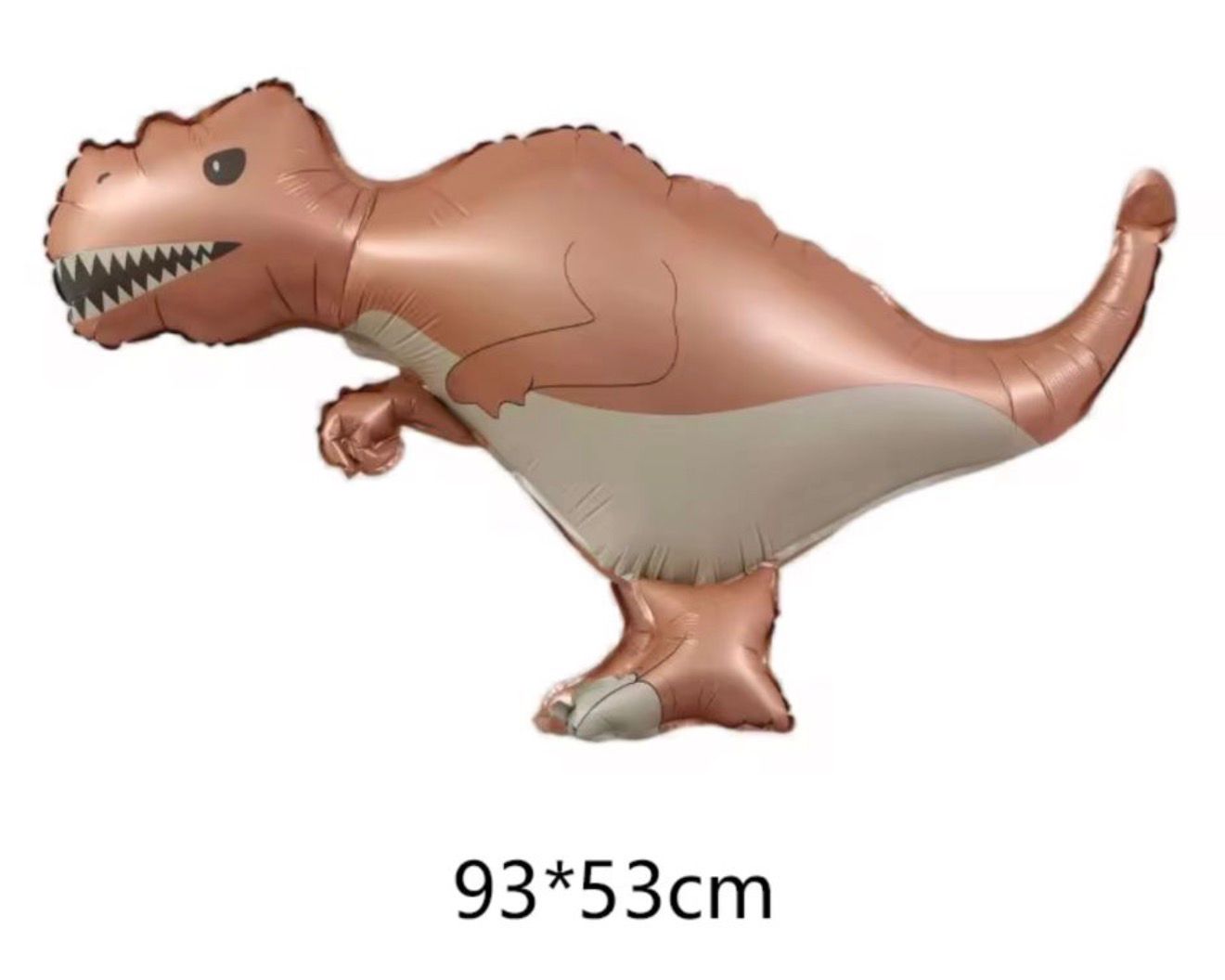 בלון מיילר דינוזאור חום 93x53cm