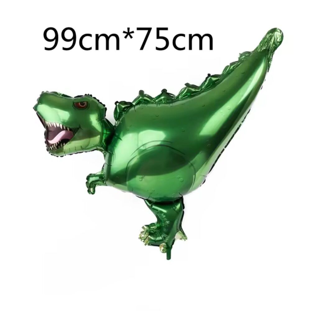 בלון מיילר דינוזאור ירוק  99x75cm