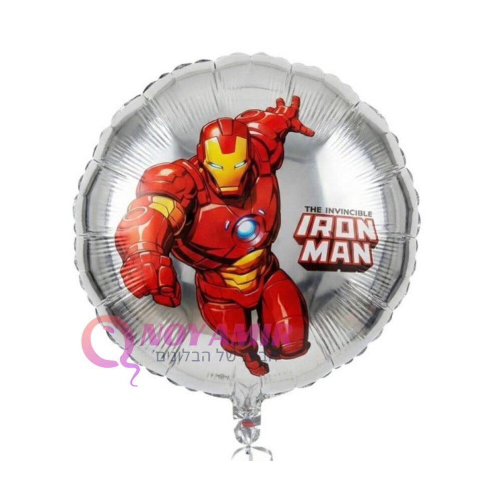 בלון מיילר 18׳ איירון מן עגול