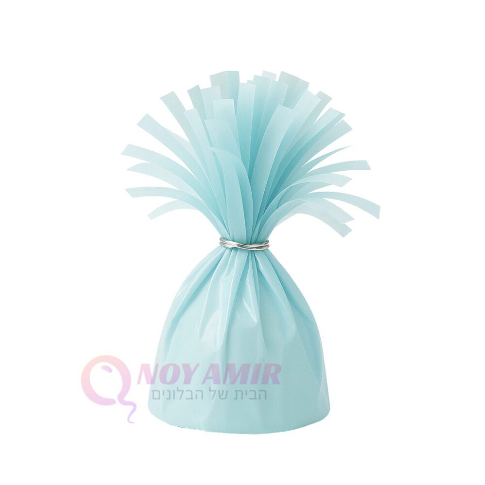 משקולות לבלונים בצבע תכלת מקרון