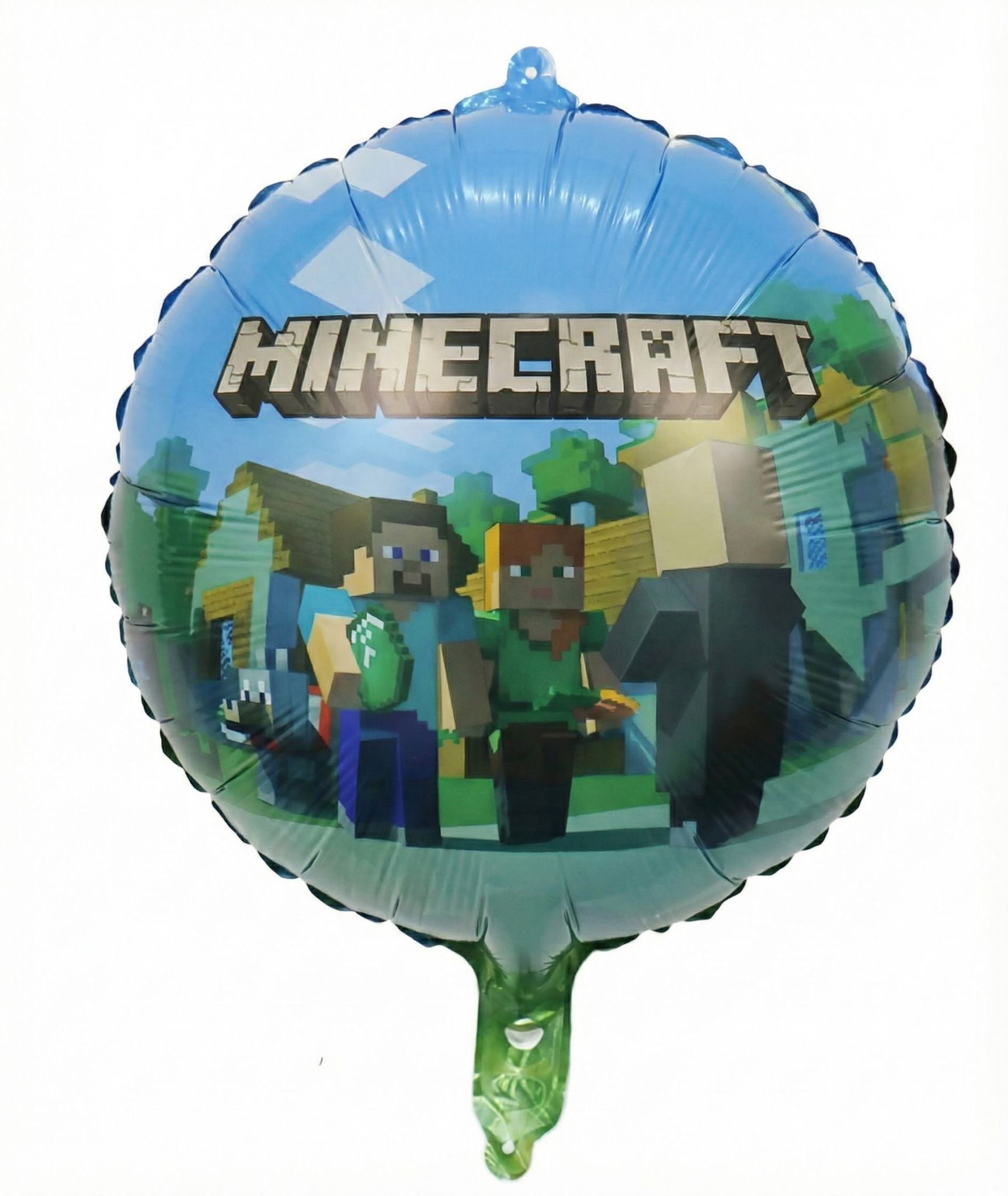 בלון מיילר עגול מיינקראפט 18 אינץ' Minecraft