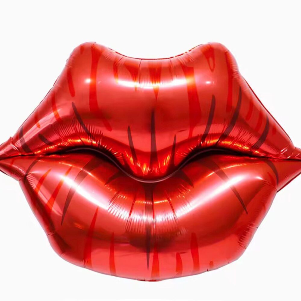 בלון מיילר שפתיים נשיקה גדול 69x70cm