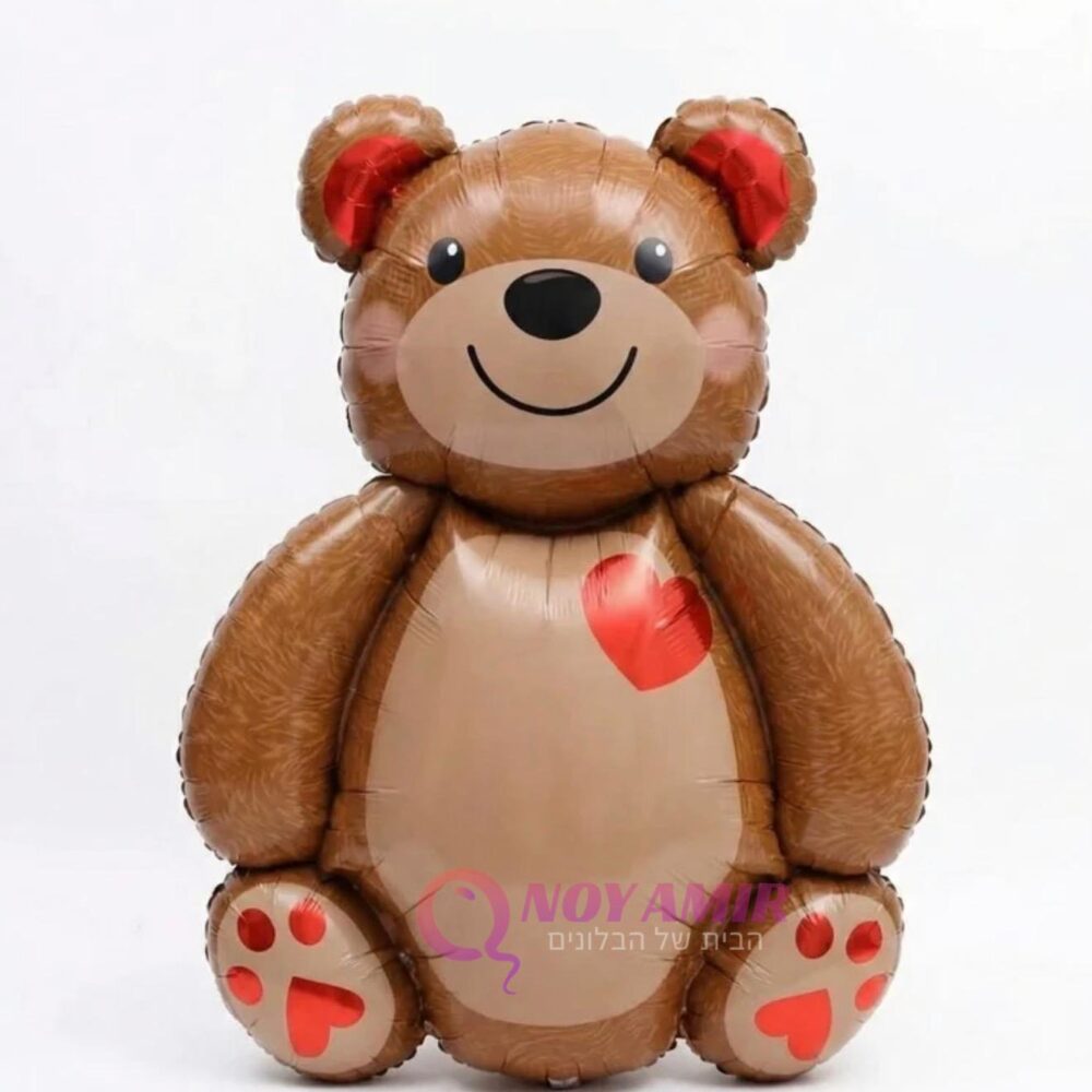 בלון מיילר דובי אהבה ענקי! 90x65cm