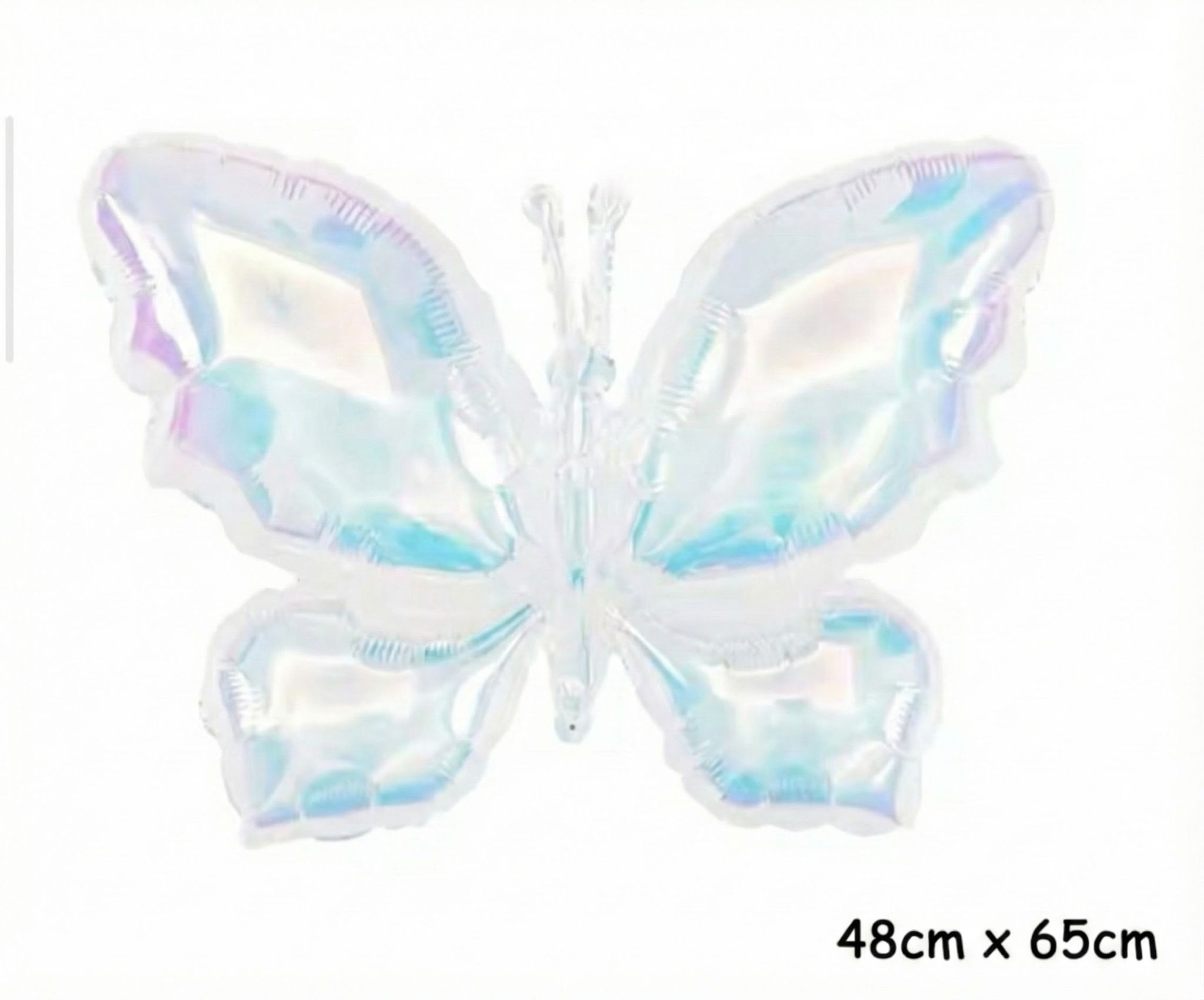 בלון מיילר פרפר שקוף 48x65cm