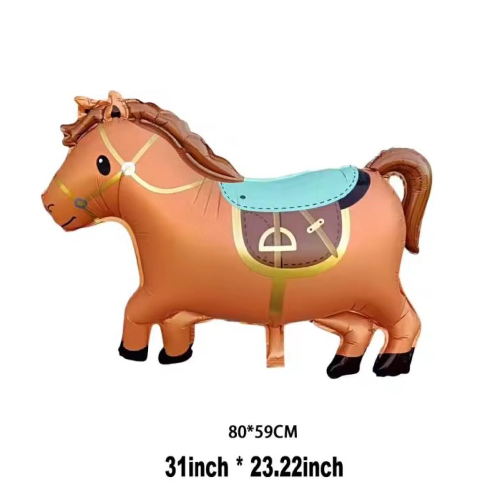 בלון מיילר סוס פוני חום