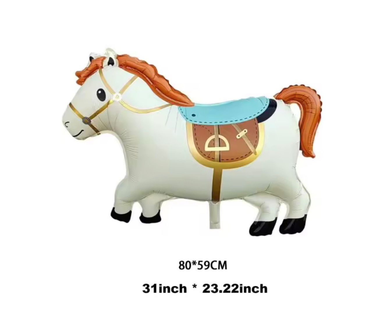 בלון מיילר סוס פוני לבן