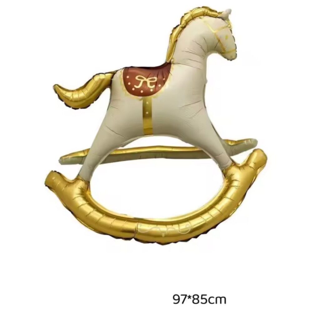 בלון מיילר סוס נדנדה מלכותי 85x97 ס"מ