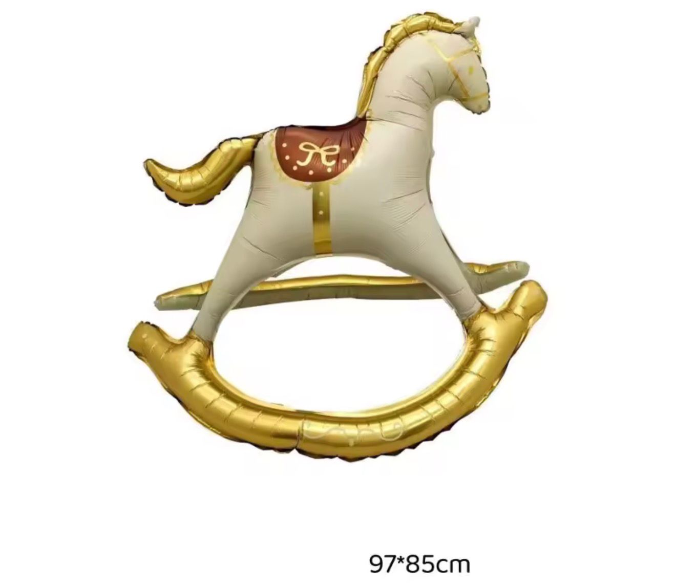 בלון מיילר סוס נדנדה מלכותי 85x97 ס"מ