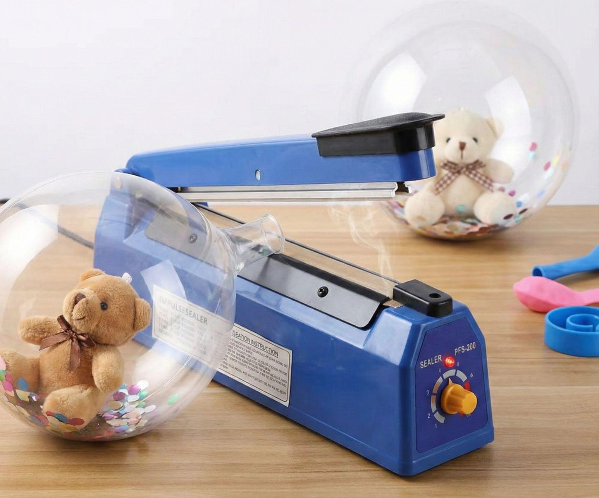 מלחם מקצועי לסגירת בלונים