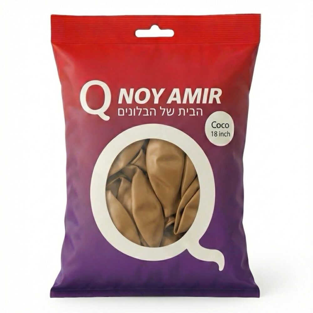 חבילת 25 בלוני גומי 18 אינצ' coco