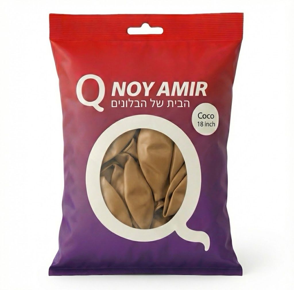 חבילת 25 בלוני גומי 18 אינצ' coco