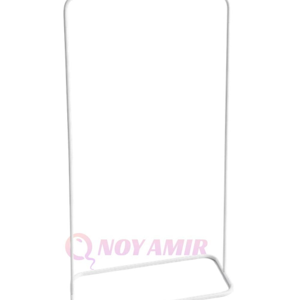 סטנד מתכת לתליית שילוט welcome לבן