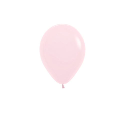 חבילת 100 בלוני גומי פסטל ורוד מט Sempertex R5 - Pastel Matte Pink - 609