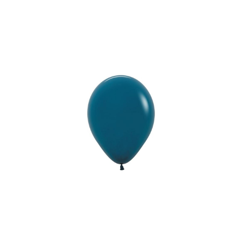 חבילת 100 בלוני גומי טורקיז כהה Sempertex R5 - Deep Teal - 035