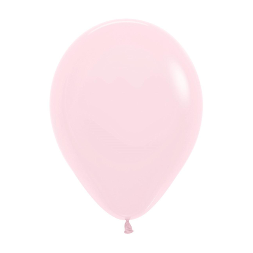 חבילת 100 בלוני גומי פסטל ורוד מט Sempertex R12 - Pastel Matte Pink - 609