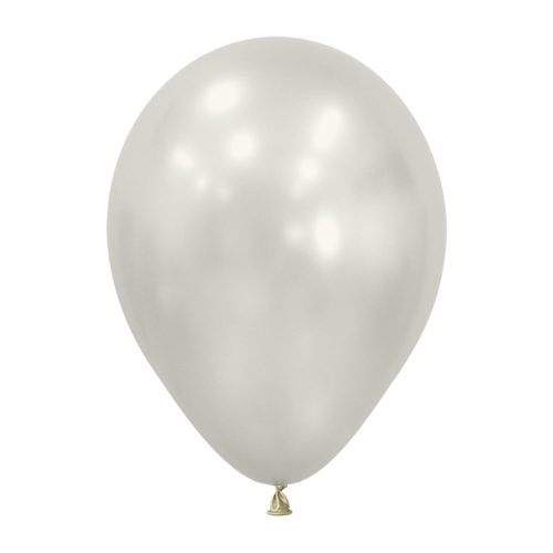 חבילת 50 בלוני גומי משי לבן צדפה Sempertex R12 - Silk Oyster White - 806