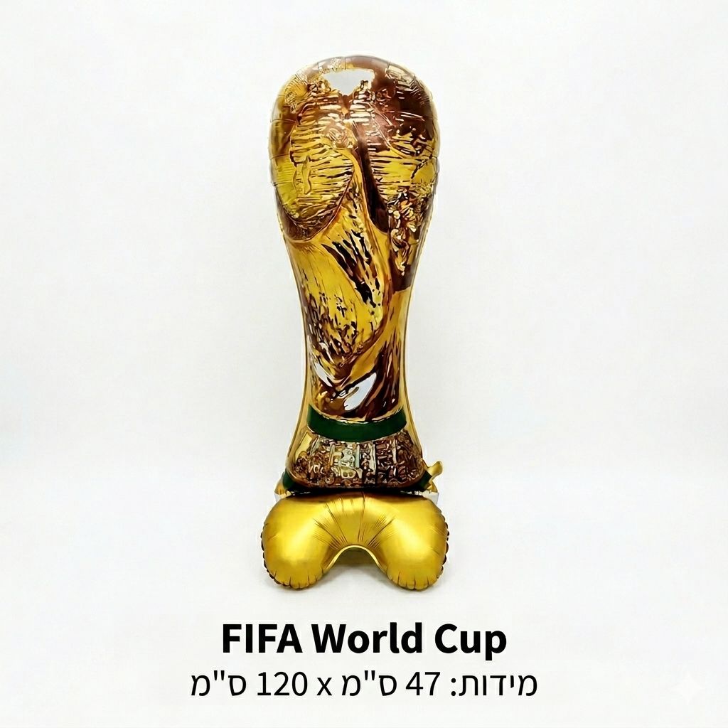 בלון מיילר גביע FIFA World Cup ענק 47X120 ס״מ
