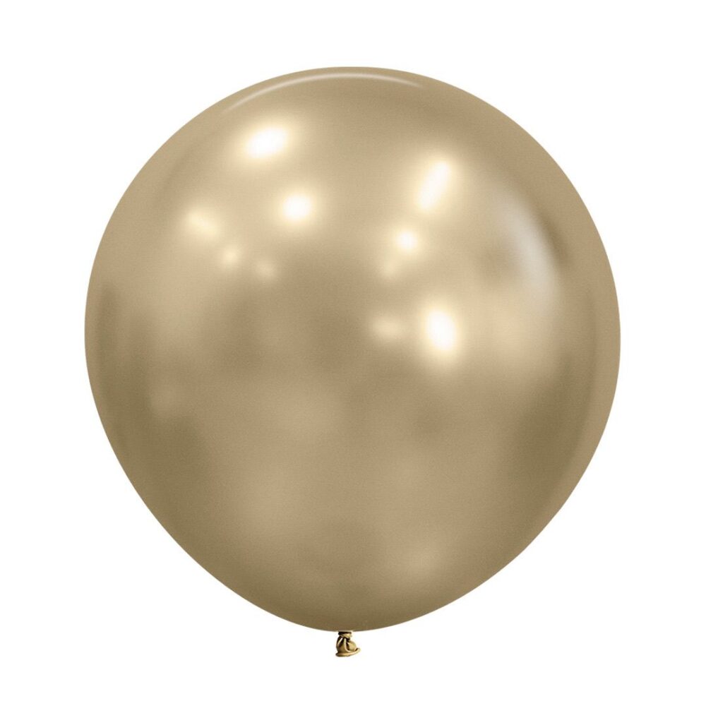 חבילת 25 יח בלוני גומי 18' זהב דאסט Sempertex R18 – Silk Gold Dust – 870