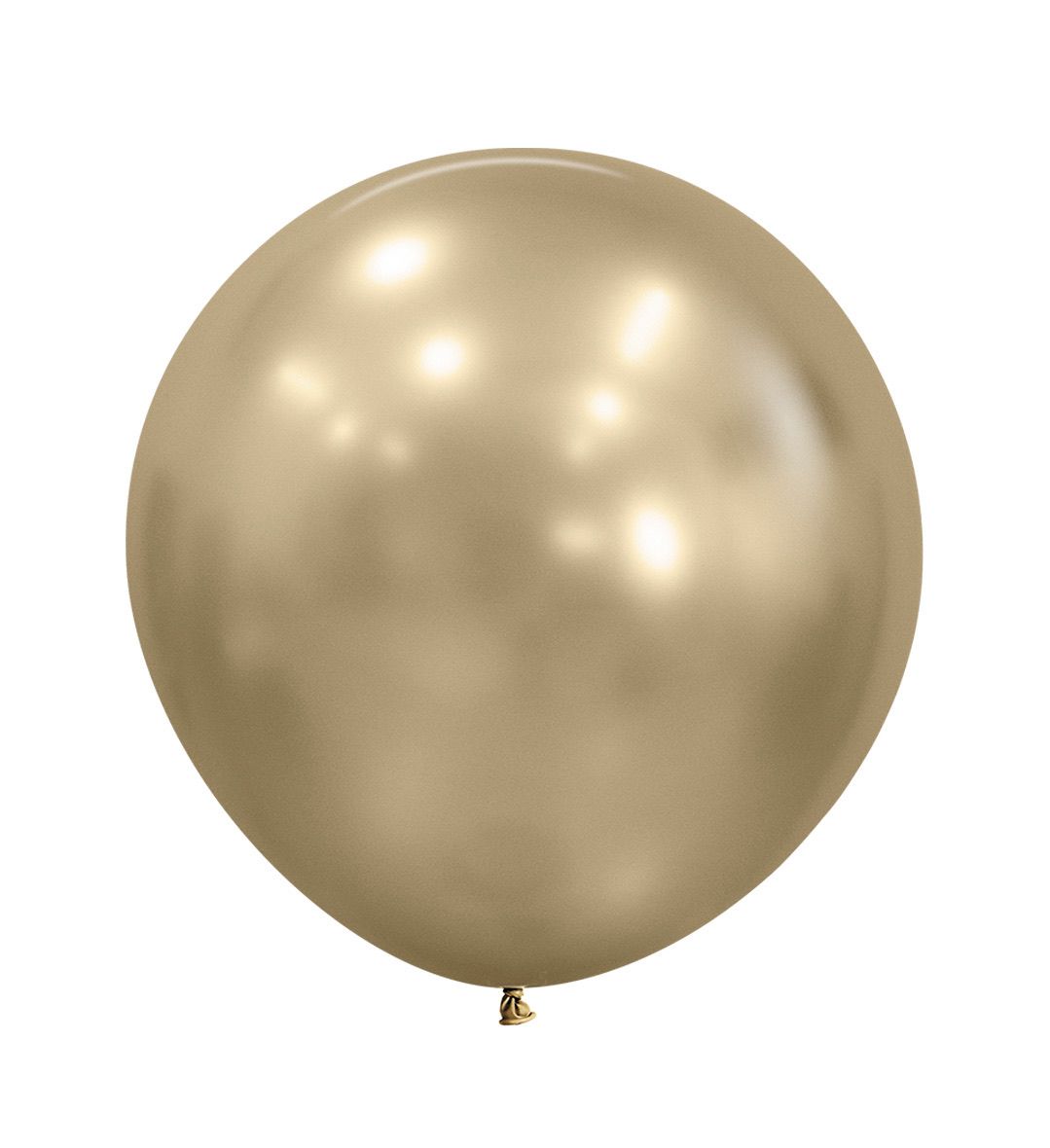 חבילת 25 יח בלוני גומי 18' זהב דאסט Sempertex R18 – Silk Gold Dust – 870