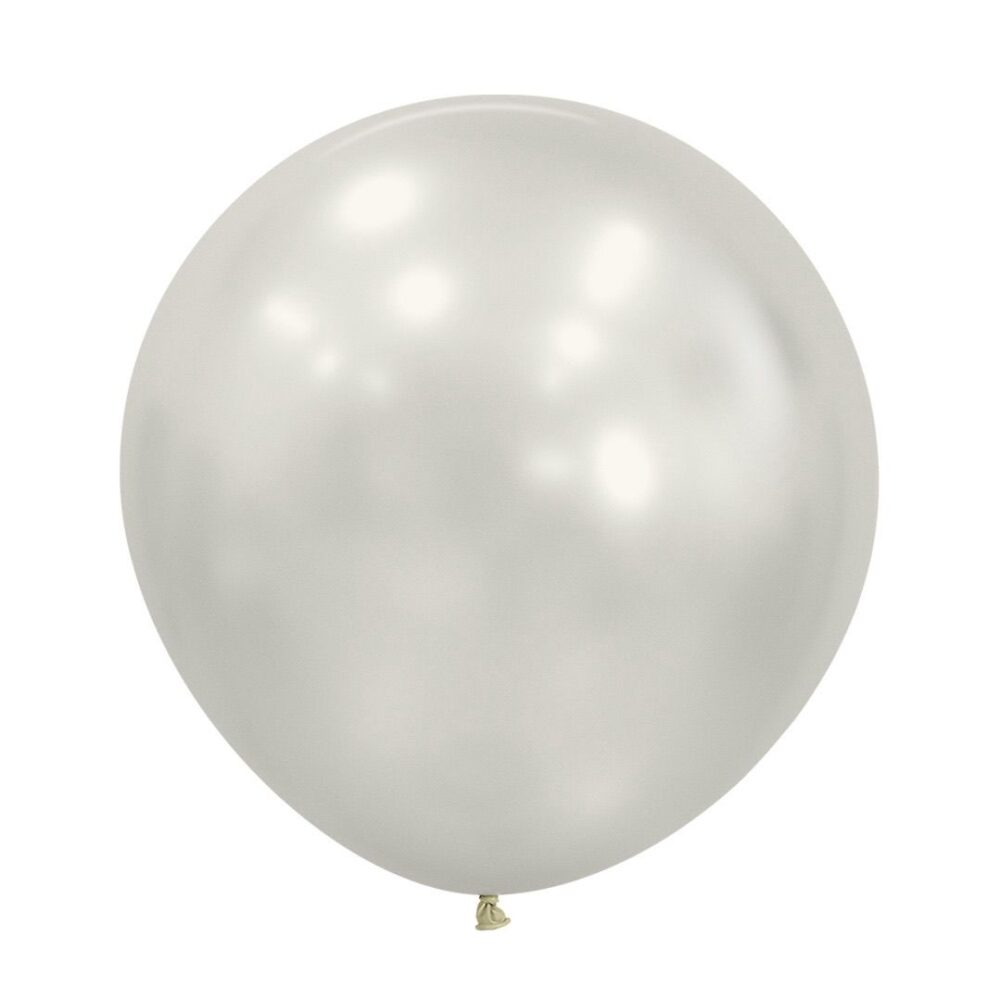 חבילת 25 בלוני גומי משי לבן צדפה Sempertex R18 – Silk Oyster White – 806