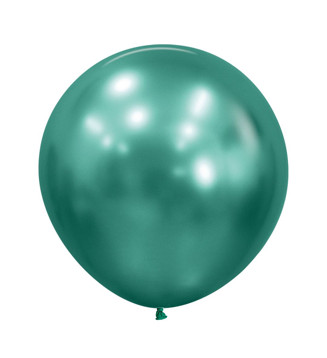 חבילת 25 יח בלוני גומי כרום רפלקס ירוק Sempertex R18 – Reflex – Aurora Green – 932