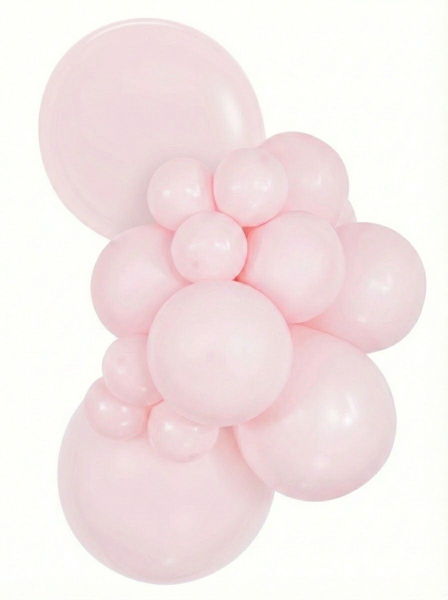 חבילת 25 יח בלוני גומי 18' פסטל ורוד מט Sempertex R18 – Pastel Matte Pink – 609 – תמונה 2