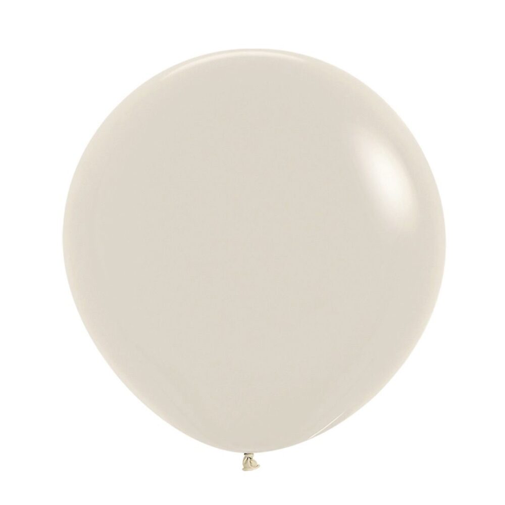 חבילת 25 יח בלוני גומי 18' פסטל דאסק קרם Sempertex R18 – Pastel Dusk Cream – 107