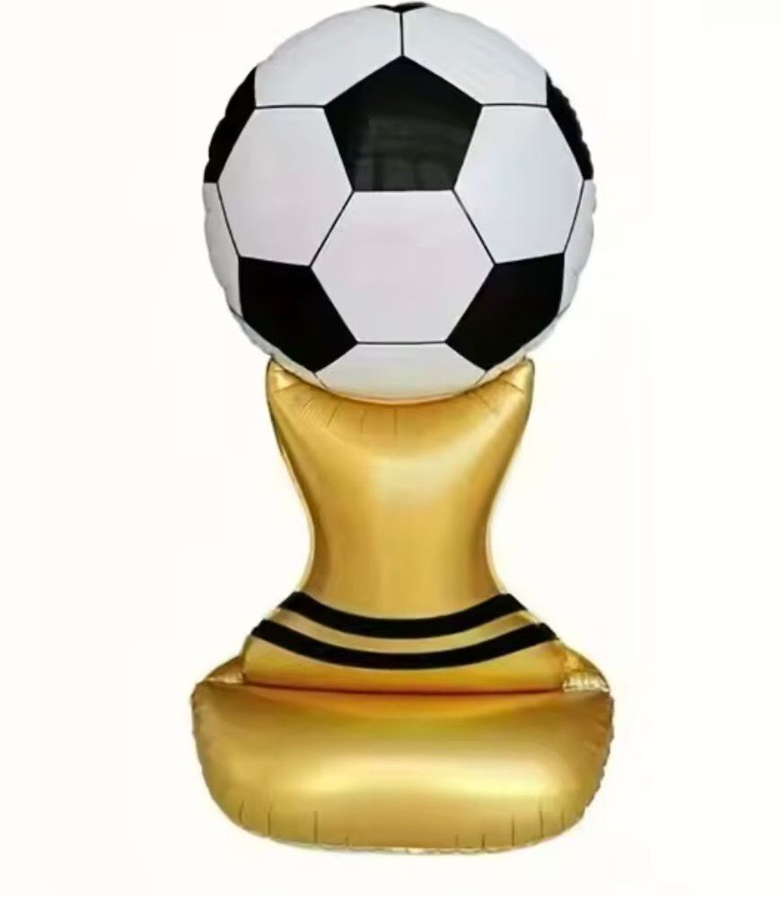 בלון מעמד כדורגל ענק לניפוח אוויר רגיל 120 cm