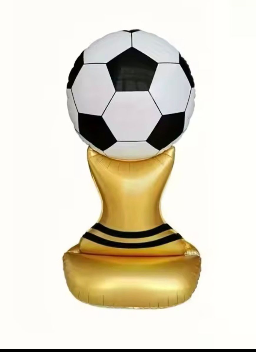 בלון מעמד כדורגל ענק לניפוח אוויר רגיל 120 cm