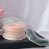 סרט סאטן אורגנזה אפרסק עובי 4cm אורך 10 יארד