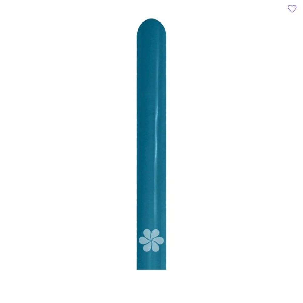 50 יח׳ בלוני גומי נקניק 260׳ S260 טורקיז כהה Sempertex – Deep Teal 035