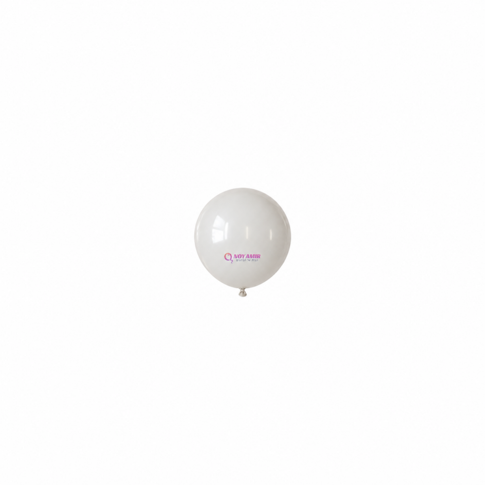 חבילת 50 יח׳ בלוני גומי Twilight white 5 אינצ׳