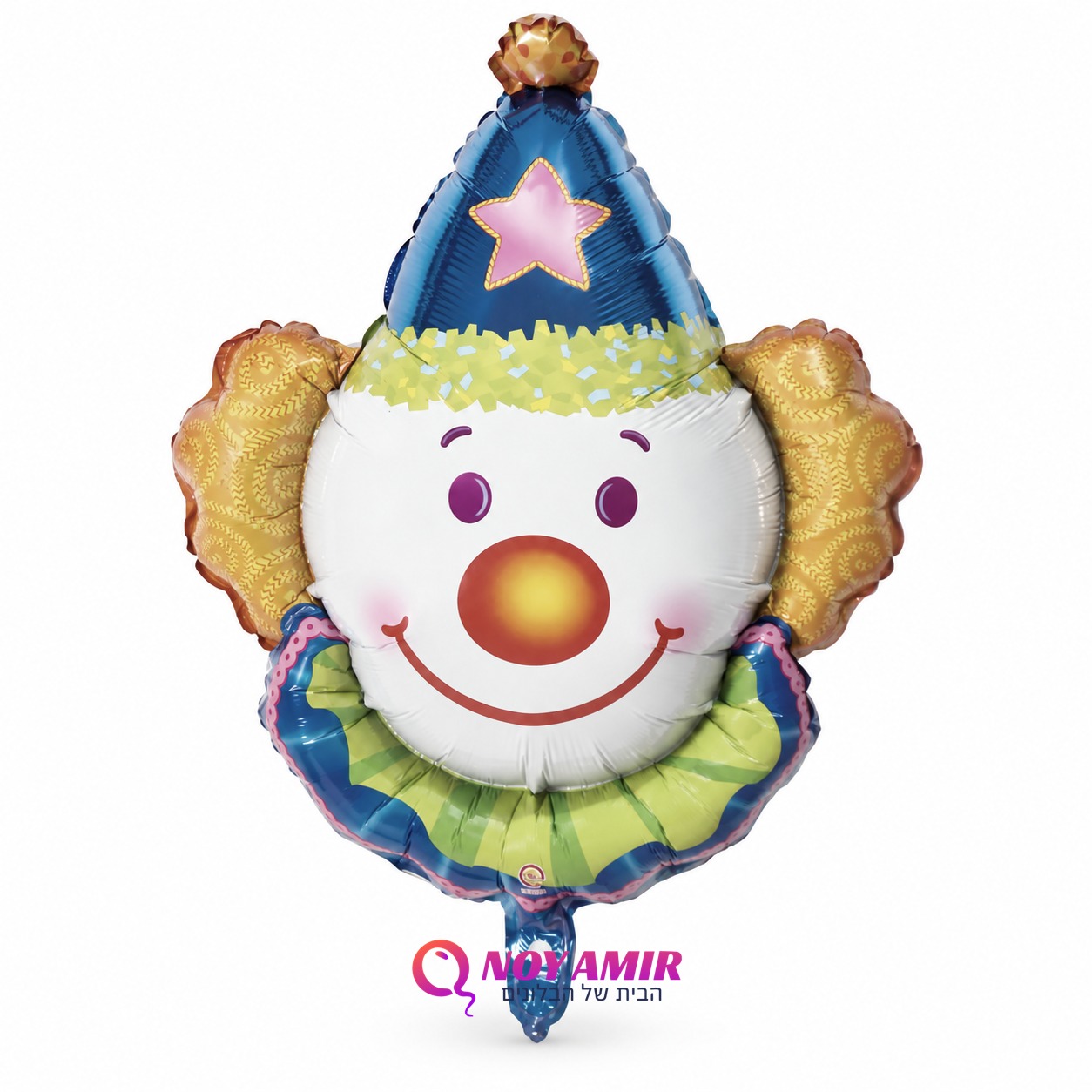 בלון ראש ליצן פורים 63cmX79cm