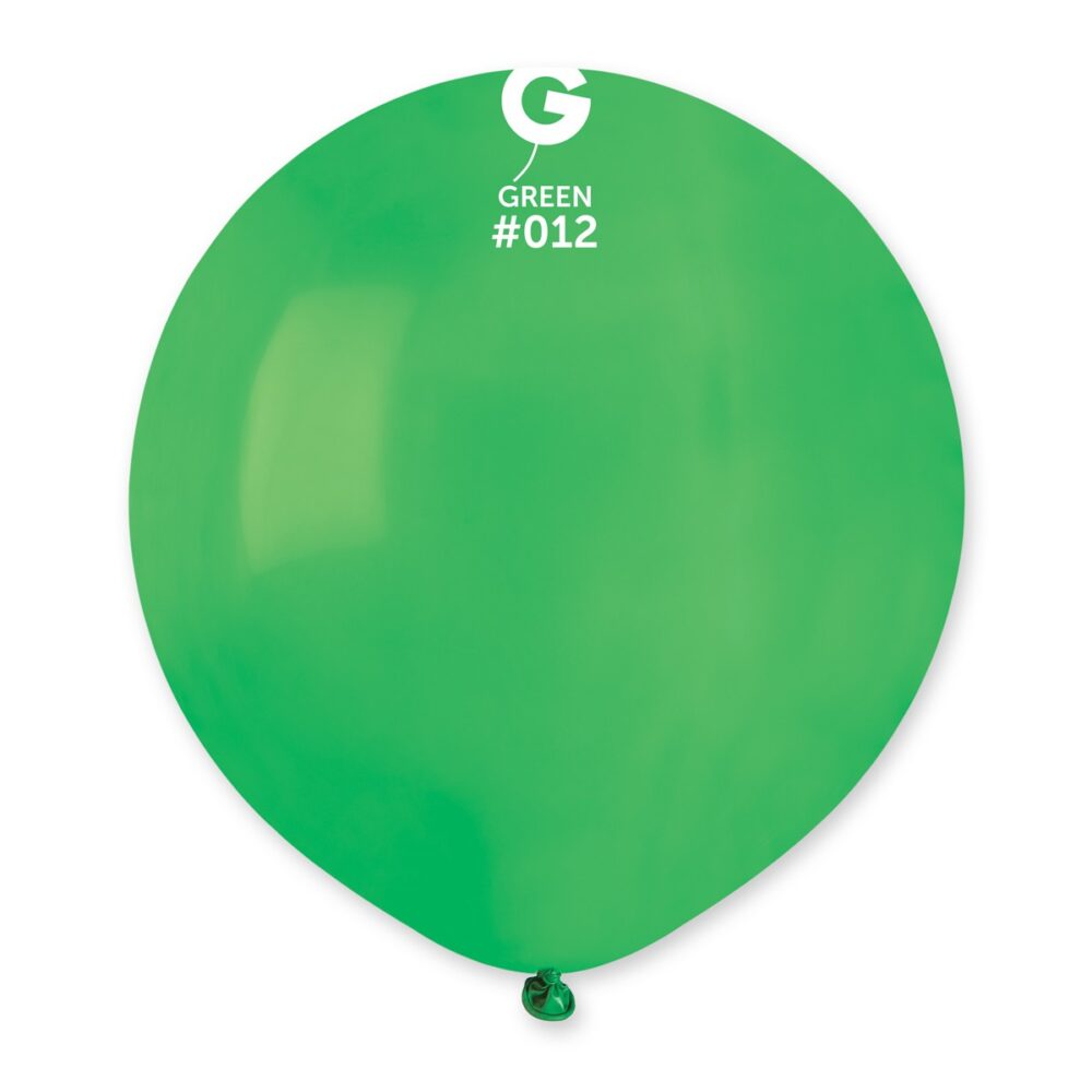 חבילת בלוני גומי ירוק (Green #012) 50 יח' 19 אינץ