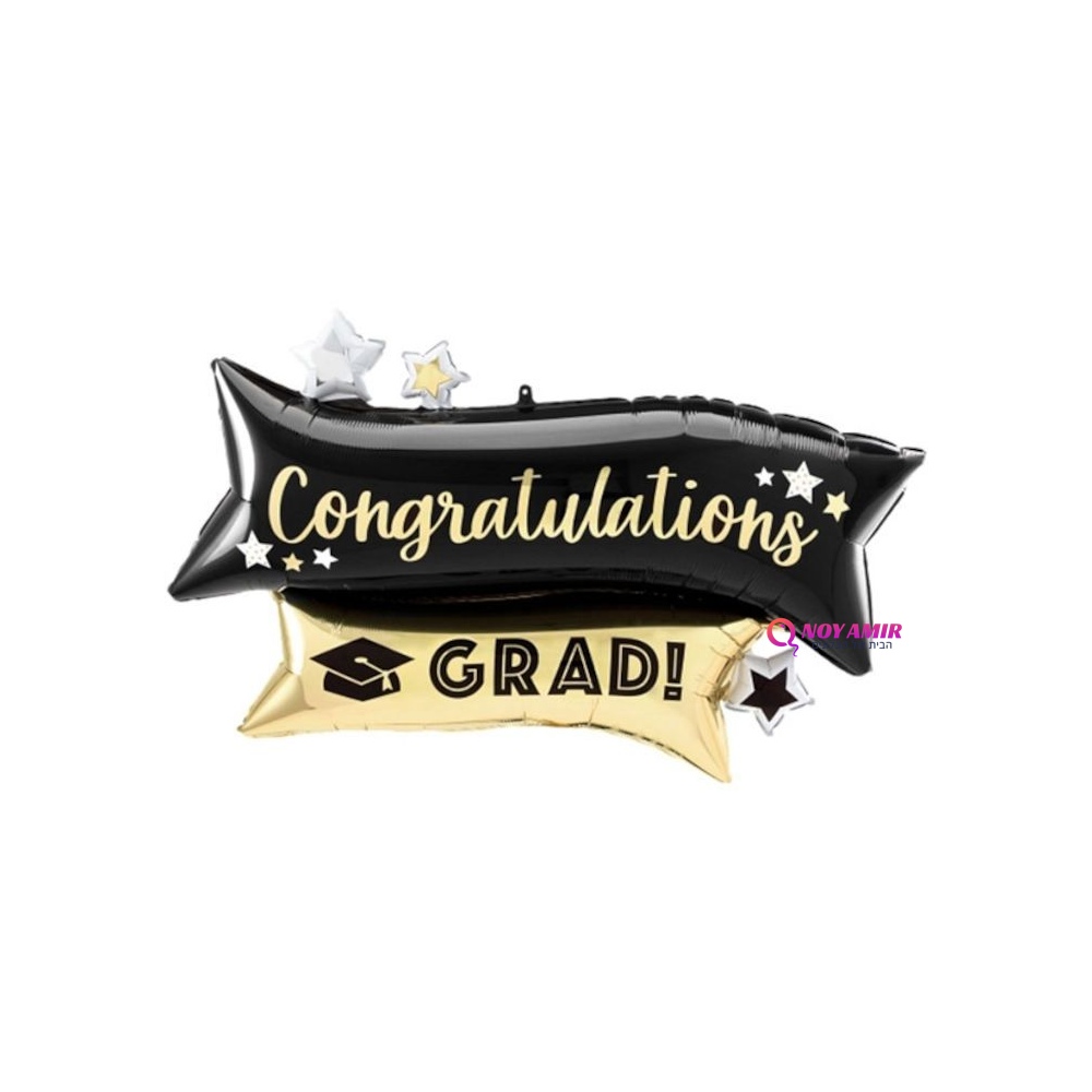 בלון מיילר 24 אינצ׳ congratulations Grad סיום לימודים