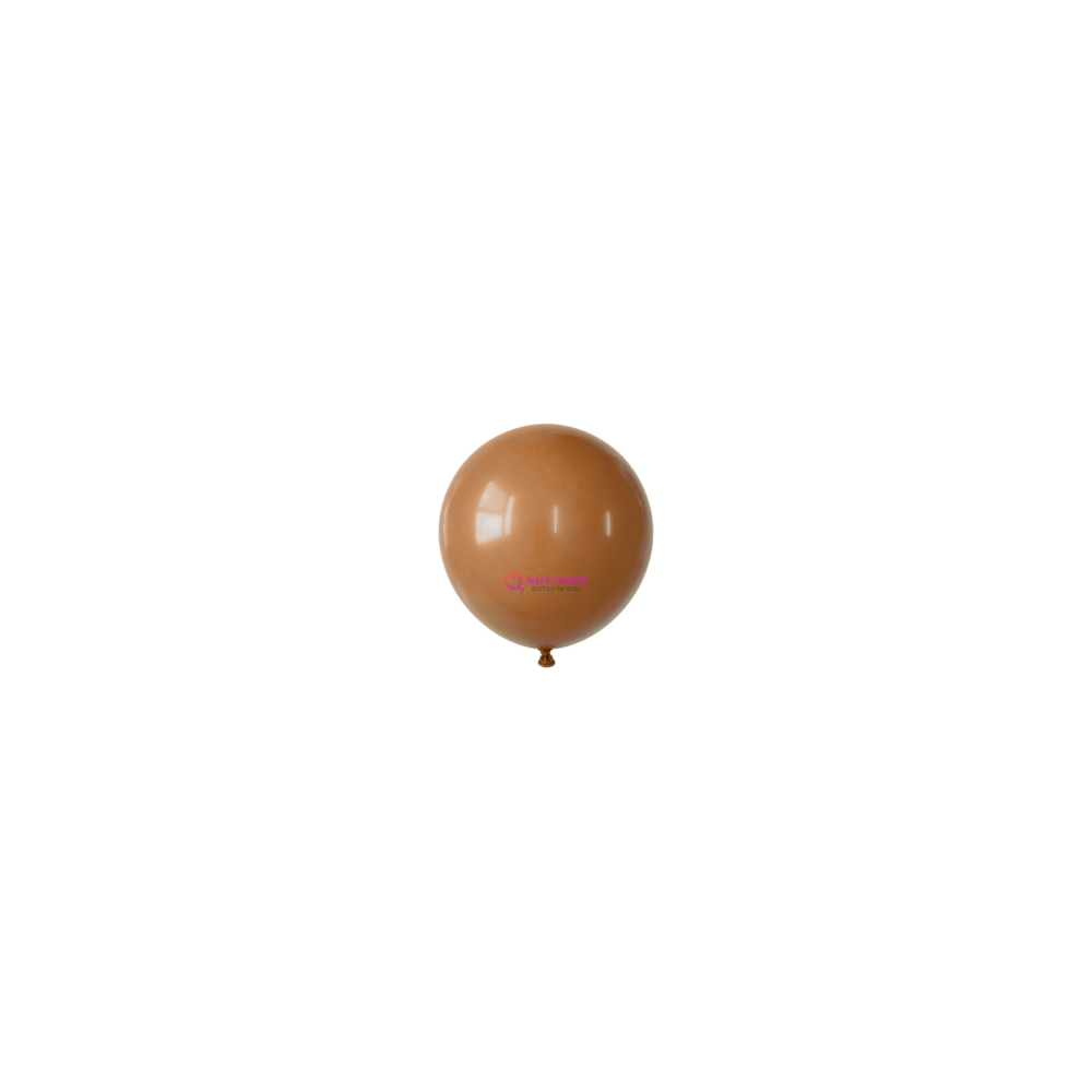 חבילת 50 בלוני גומי חום Camel  5 אינץ