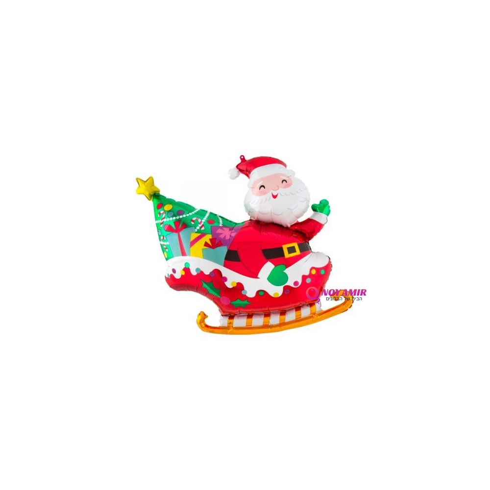 בלון מיילר 30 אינצ׳ סנטה קלאוס כריסמס Merry Christmas