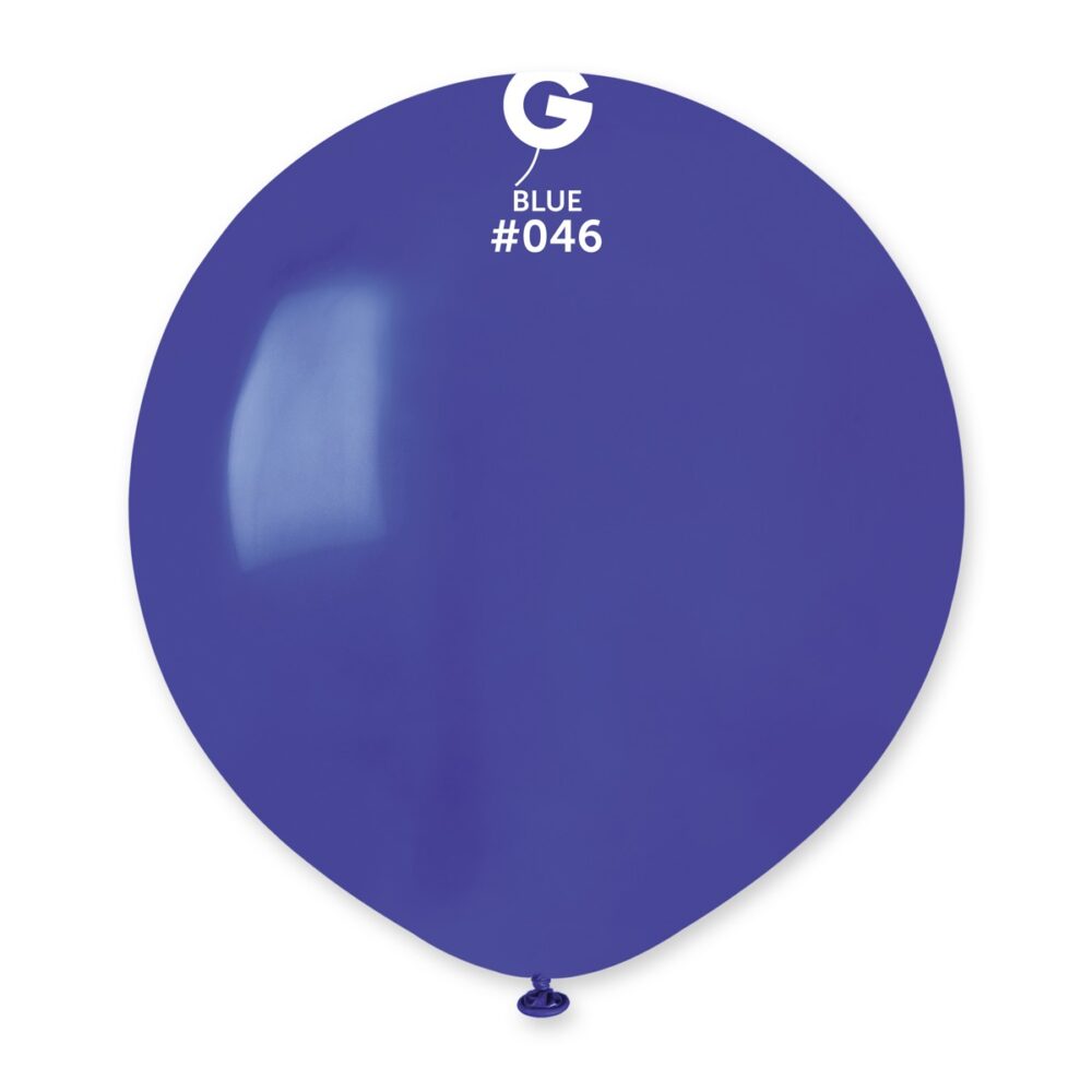 חבילת בלוני גומי כחול (Royal Blue #046) 25 יח' 19 אינץ