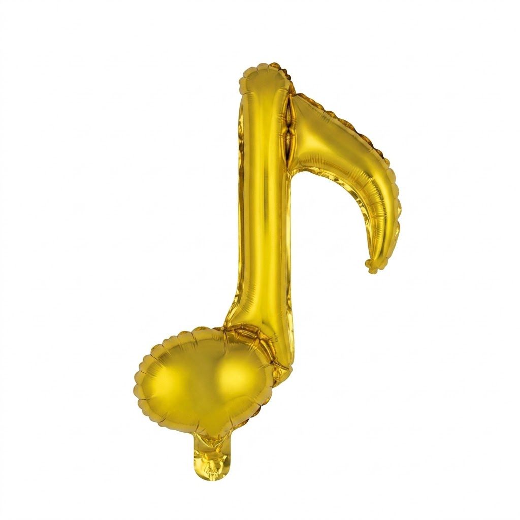 בלון מיילר תו נגינה טיקטוק זהב 15'