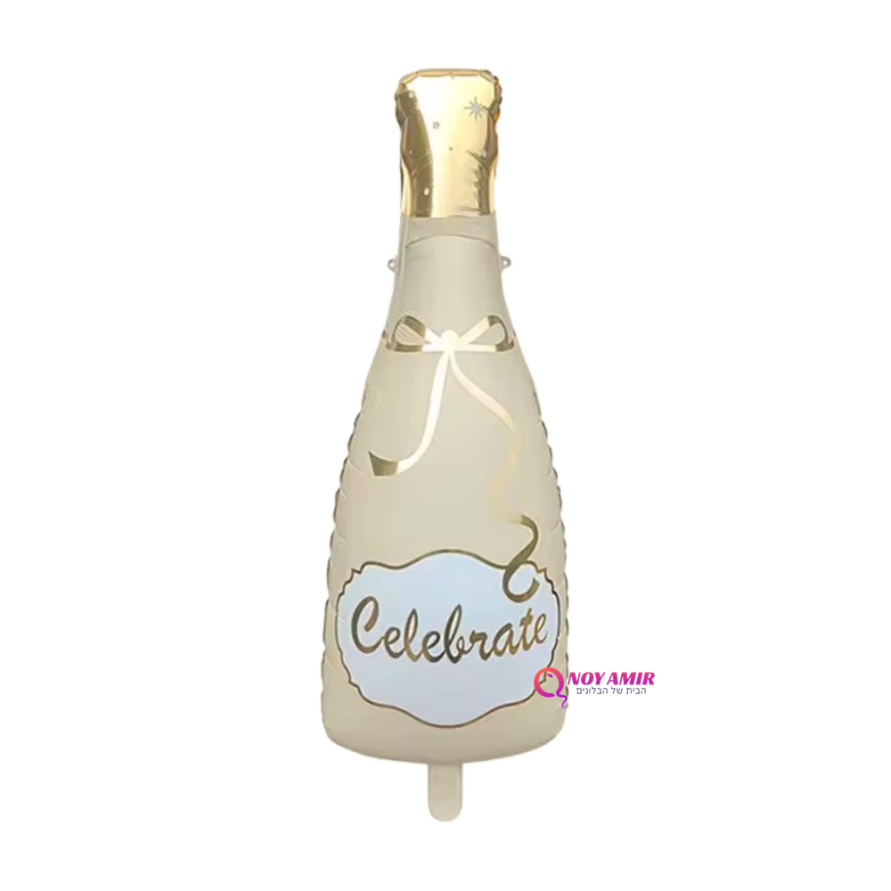 בלון מיילר בקבוק שמפנייה שמנת celebrate