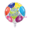 בלון מיילר 18 אינץ' יום הולדת שמח צבעוני HAPPY BIRTHDAY