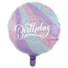 בלון מיילר Happy Birthday בגודל 18 אינץ'