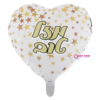 בלון מיילר לב מזל טוב בגודל 18 אינץ'
