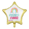 בלון מיילר כוכב זהב "יום הולדת שמח" קשת 18 אינץ׳